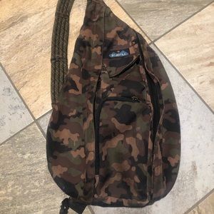 Kavu Camouflage Rope Sling Bag
